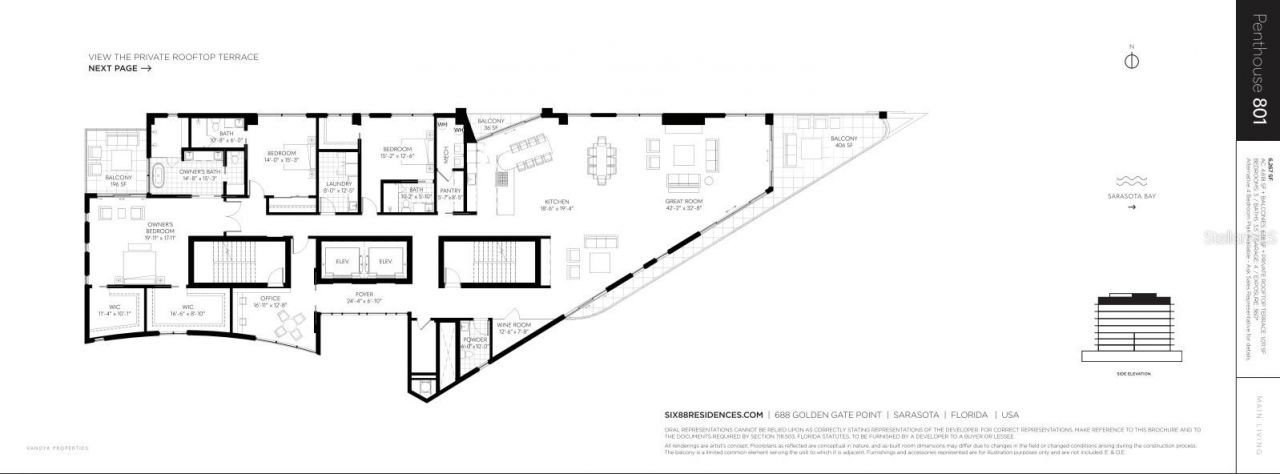 688 Golden Gate Point, Unit 801, Sarasota, FL 34236 Photo