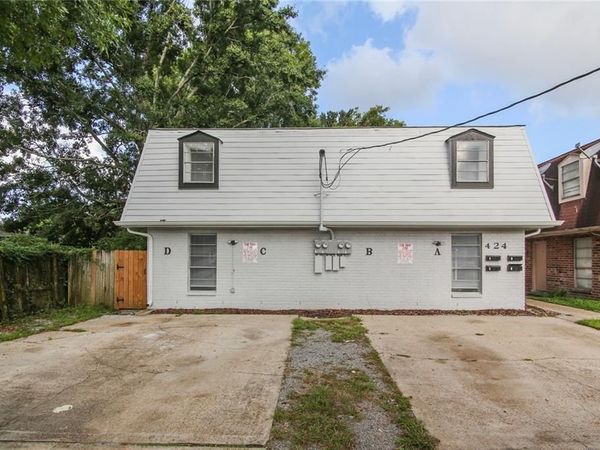 424 DECKBAR Avenue , Unit D, Jefferson, LA 70121