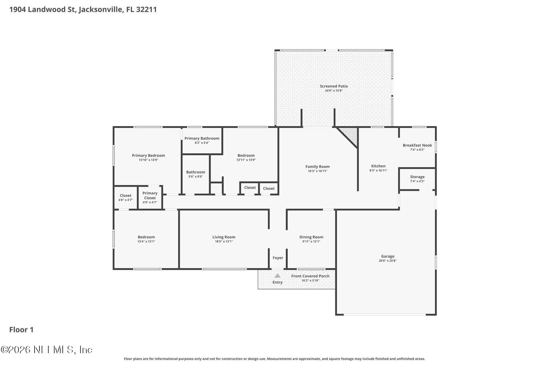 1904 Landwood Street, Jacksonville, FL 32211 Photo