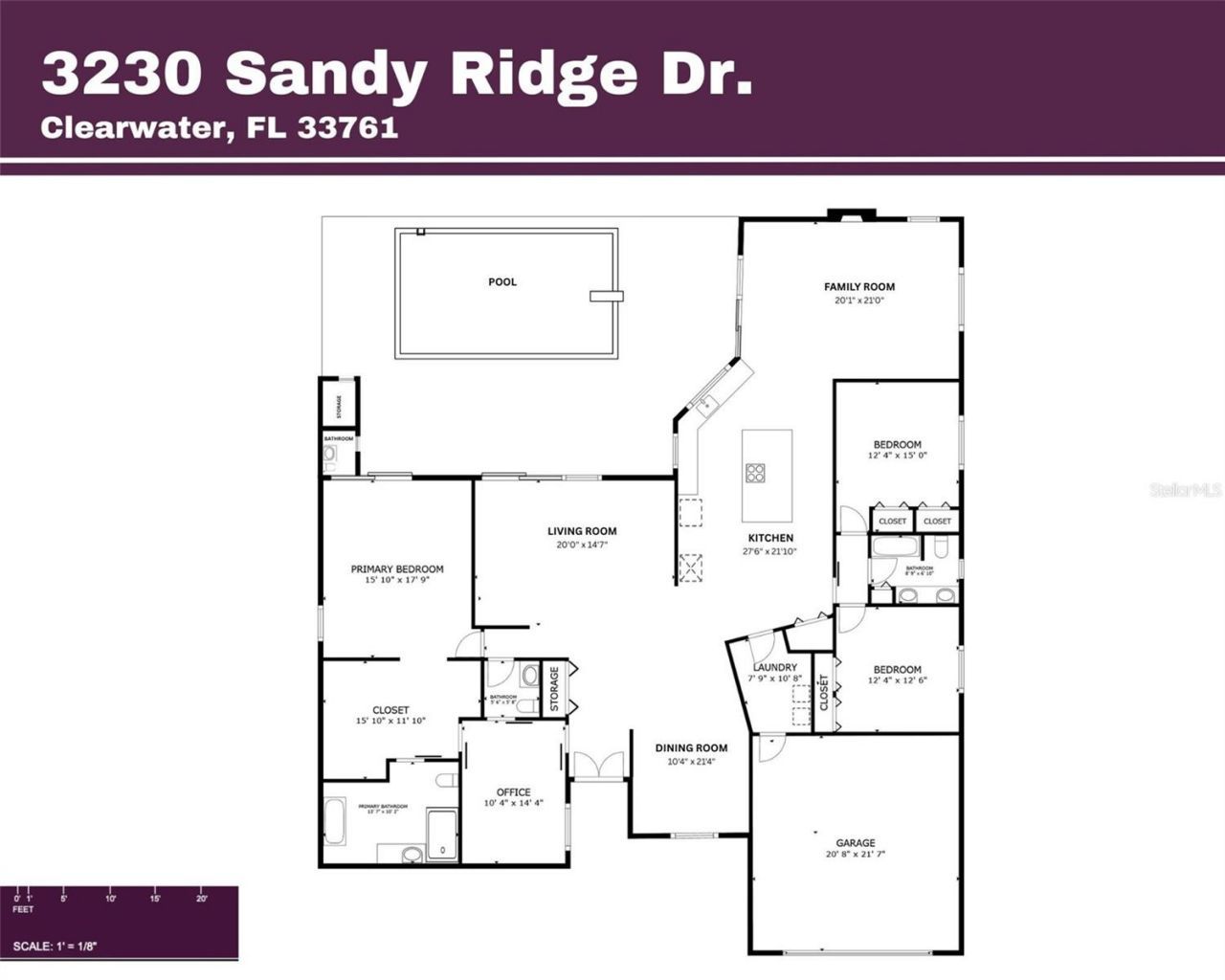 3230 Sandy Ridge Drive, Clearwater, FL 33761 Photo