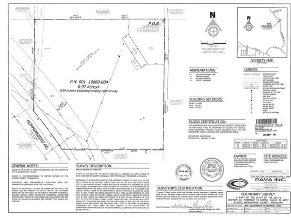 13382 Hummingbird Road , Elkins, AR 72727
