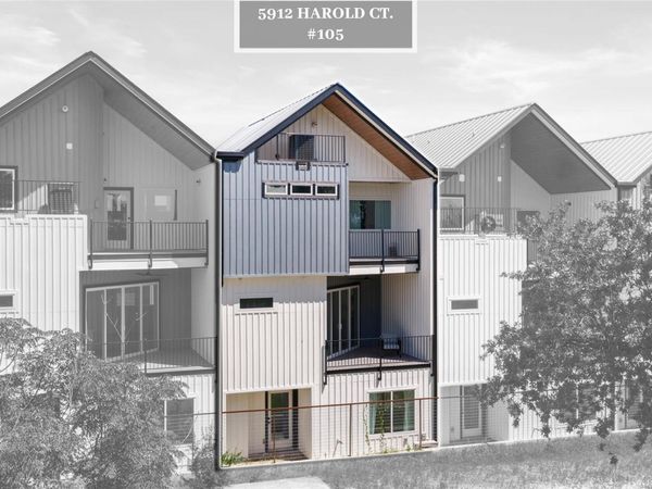 5912 Harold CT , Unit 107, Austin, TX 78721