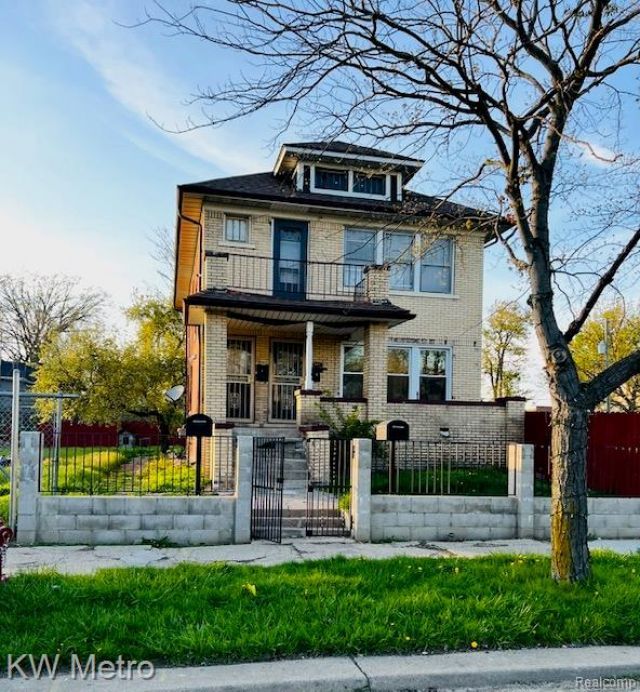 1174 & 1176 Collingwood Street, Detroit, MI 48202 Main Photo