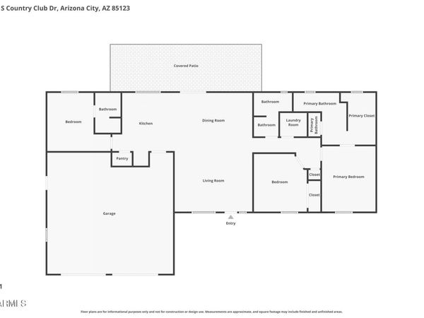 15158 S COUNTRY CLUB Drive, Arizona City, AZ 85123