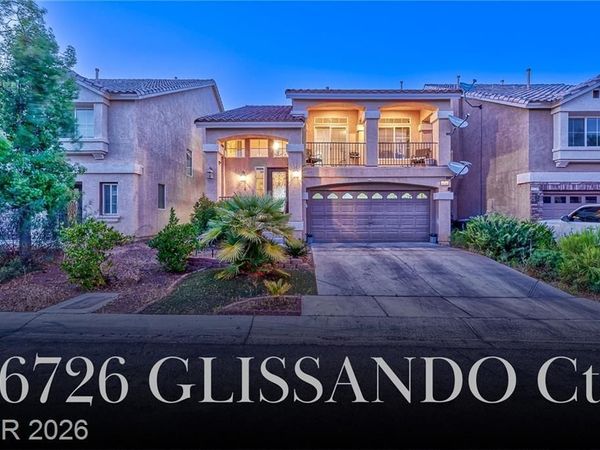 6726 GLISSANDO Court, Las Vegas, NV 89139
