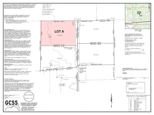 LOT A JACKIE GORDON Lane , Albany, LA 70711