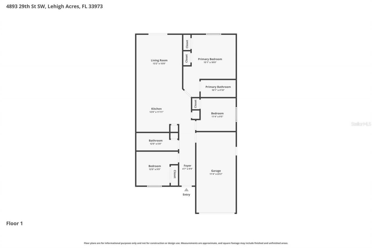 4893/4895 29th Street Sw, Lehigh Acres, FL 33973 Photo