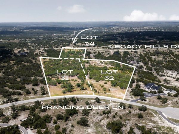 LOTS 24,31,32 Prancing Deer LN, Johnson City, TX 78636