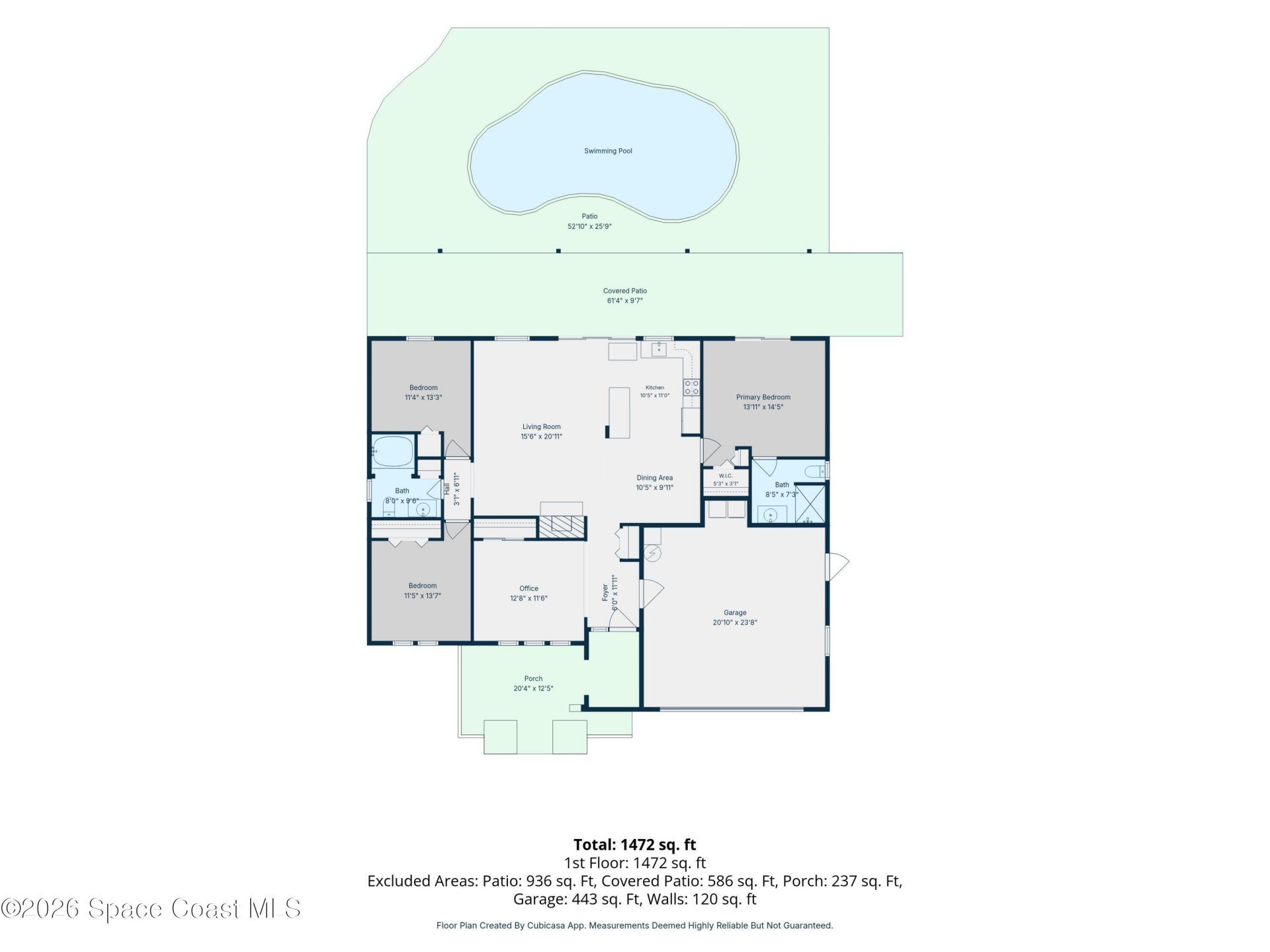 411 Foxdall Avenue NE , Palm Bay, FL 32907 Photo