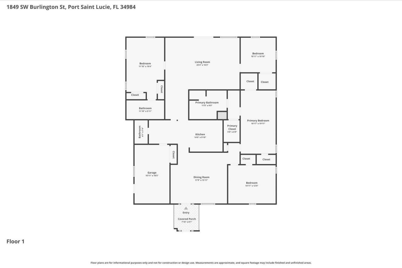 1849 SW Burlington Street, Port Saint Lucie, FL 34984 Photo
