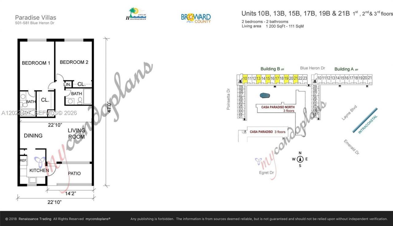 581 Blue Heron Dr, Unit 315-B, Hallandale Beach, FL 33009 Photo