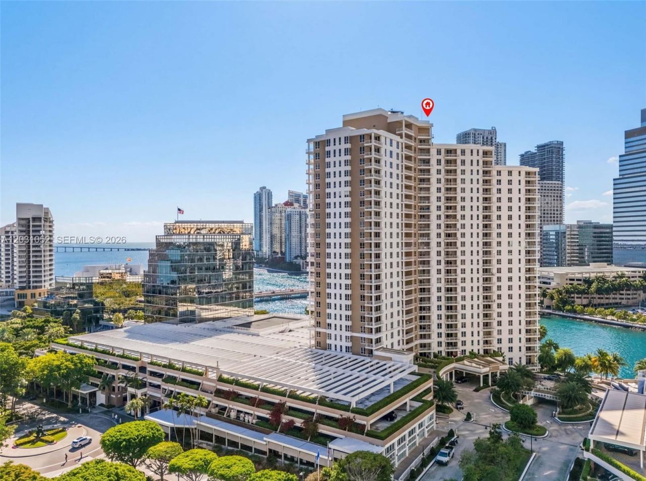 701 Brickell Key Blvd , Unit 1506, Miami, FL 33131 Photo