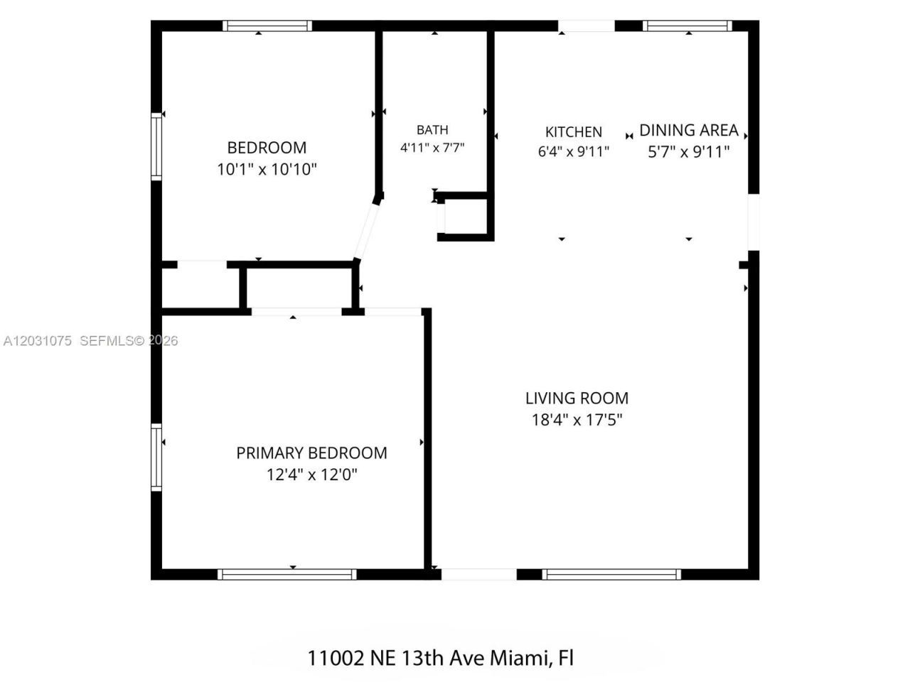 11002 NE 13th Ave , Unit #, Miami, FL 33161 Photo
