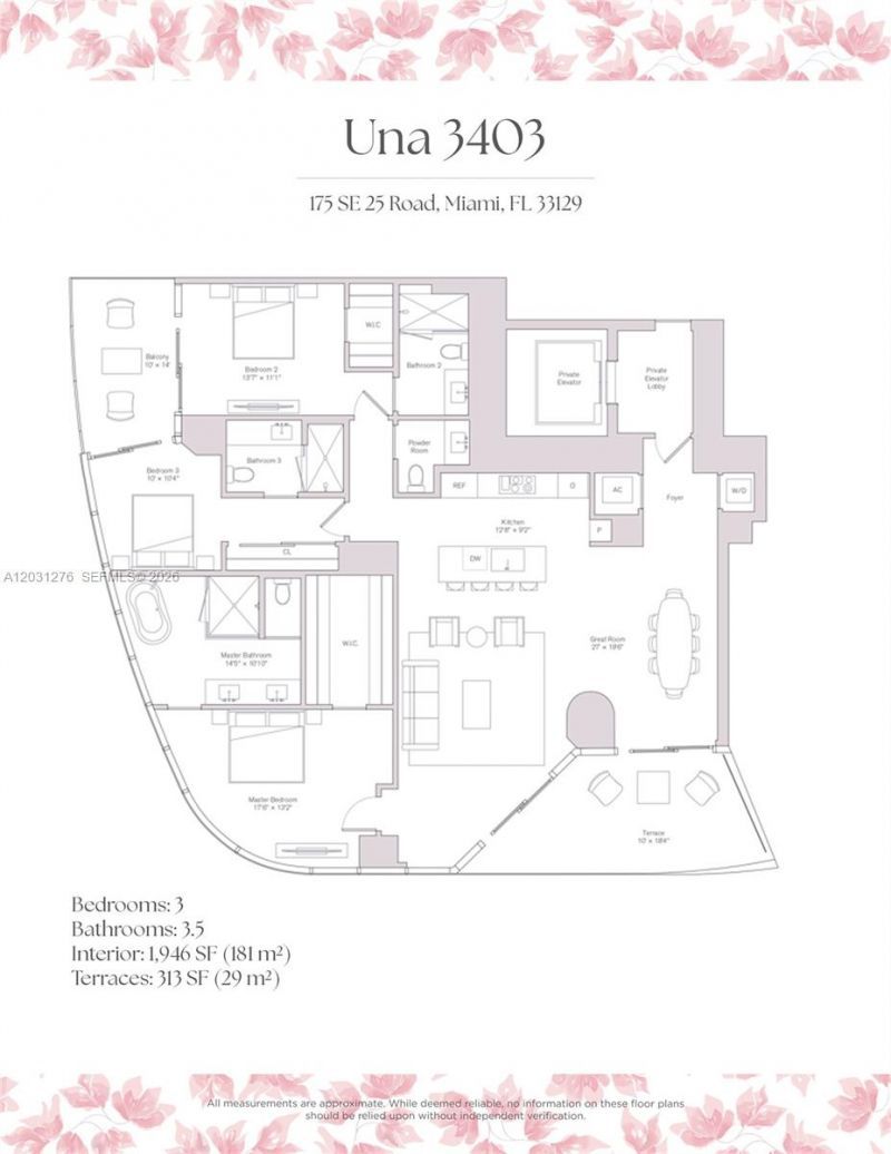 175 SE 25 Rd , Unit 3403, Miami, FL 33129 Photo