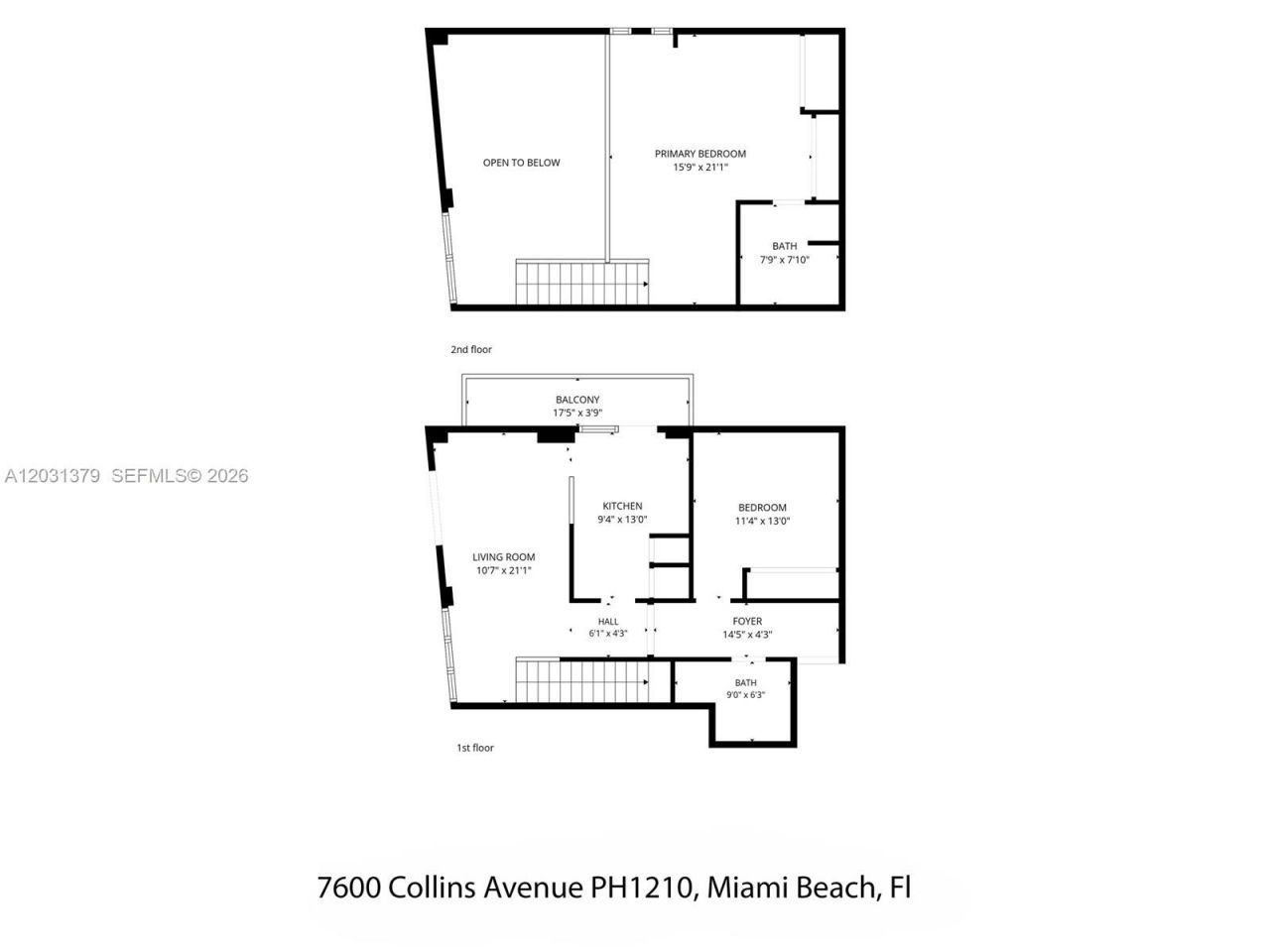 7600 Collins Ave, Unit 1210, Miami Beach, FL 33141 Photo
