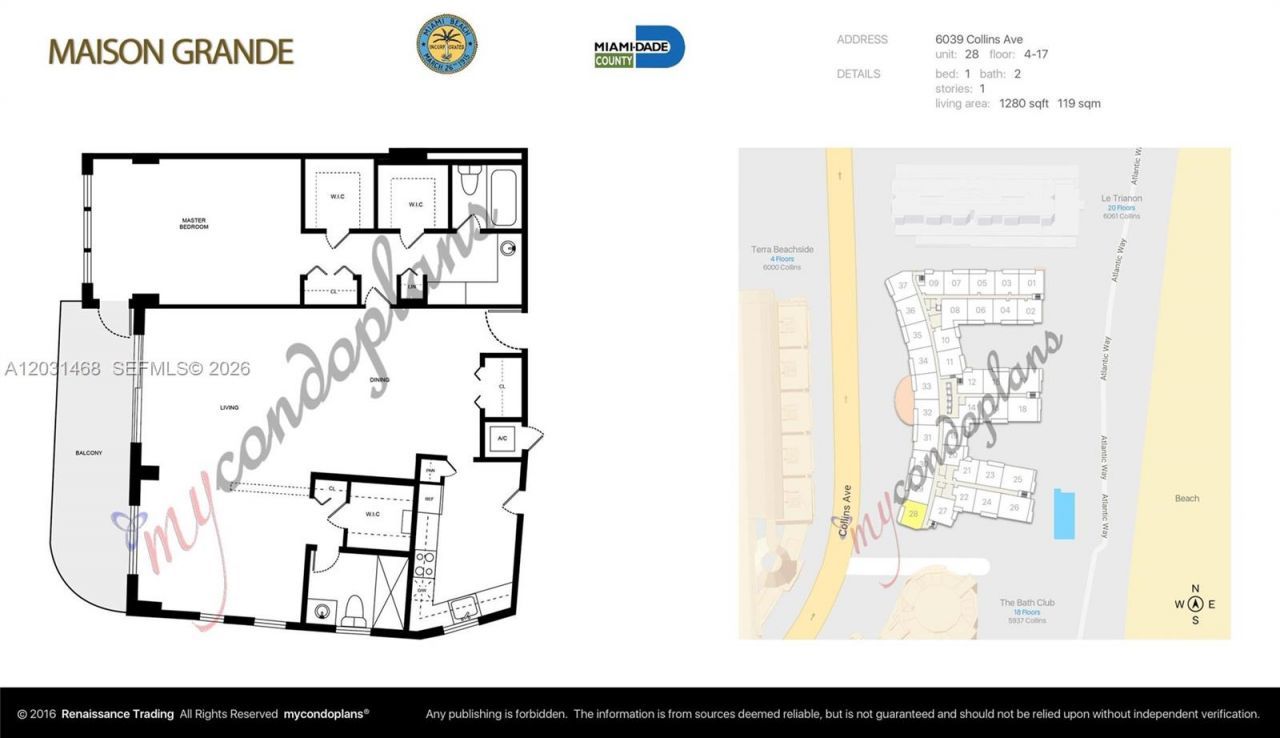 6039 Collins Ave, Unit 728, Miami Beach, FL 33140 Photo