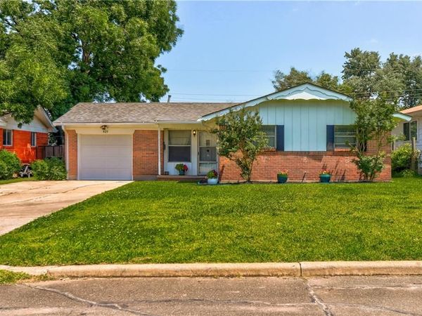 925 W Rulane Drive, Midwest City, OK 73110