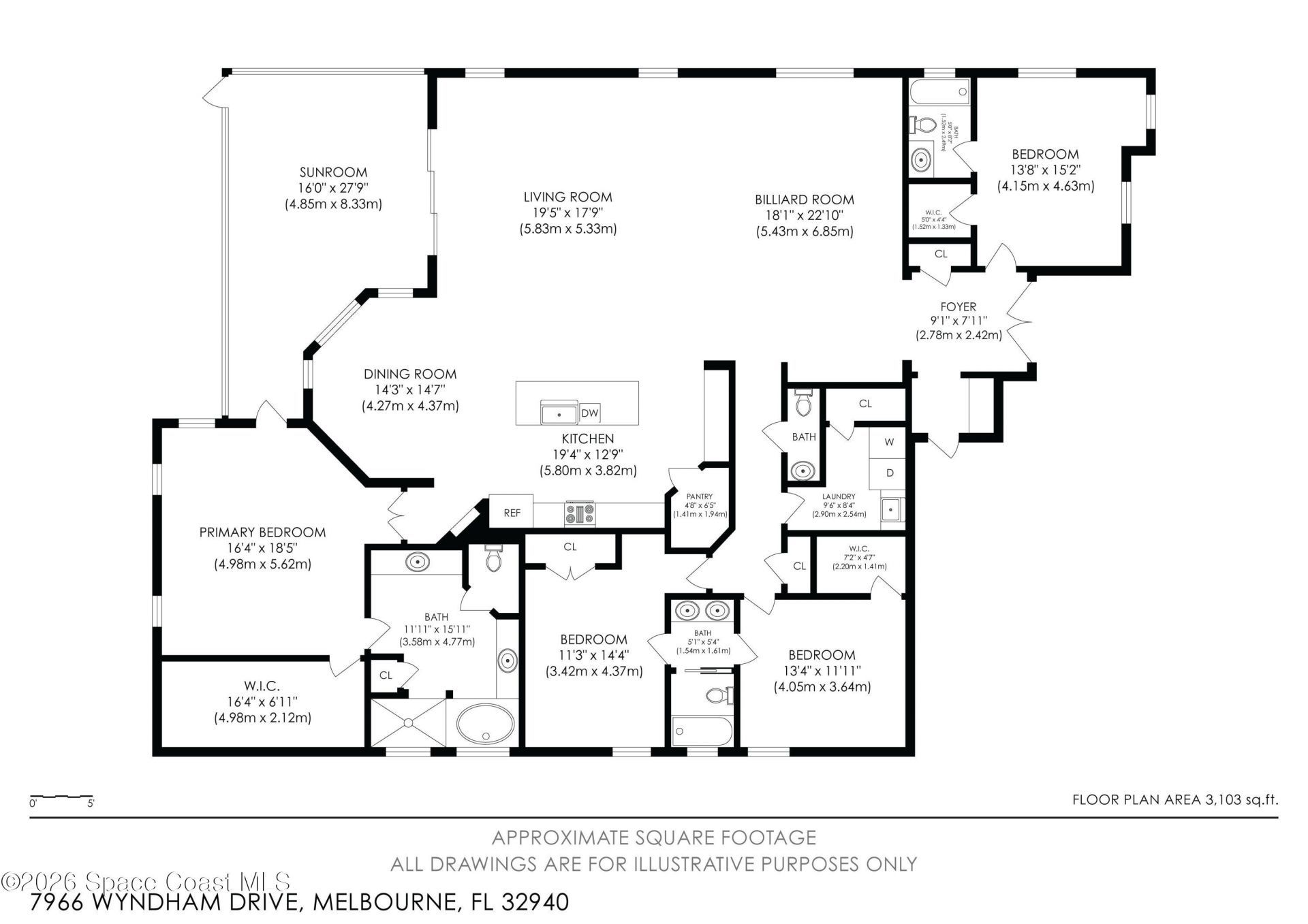 7966 Wyndham Drive , Melbourne, FL 32940 Photo
