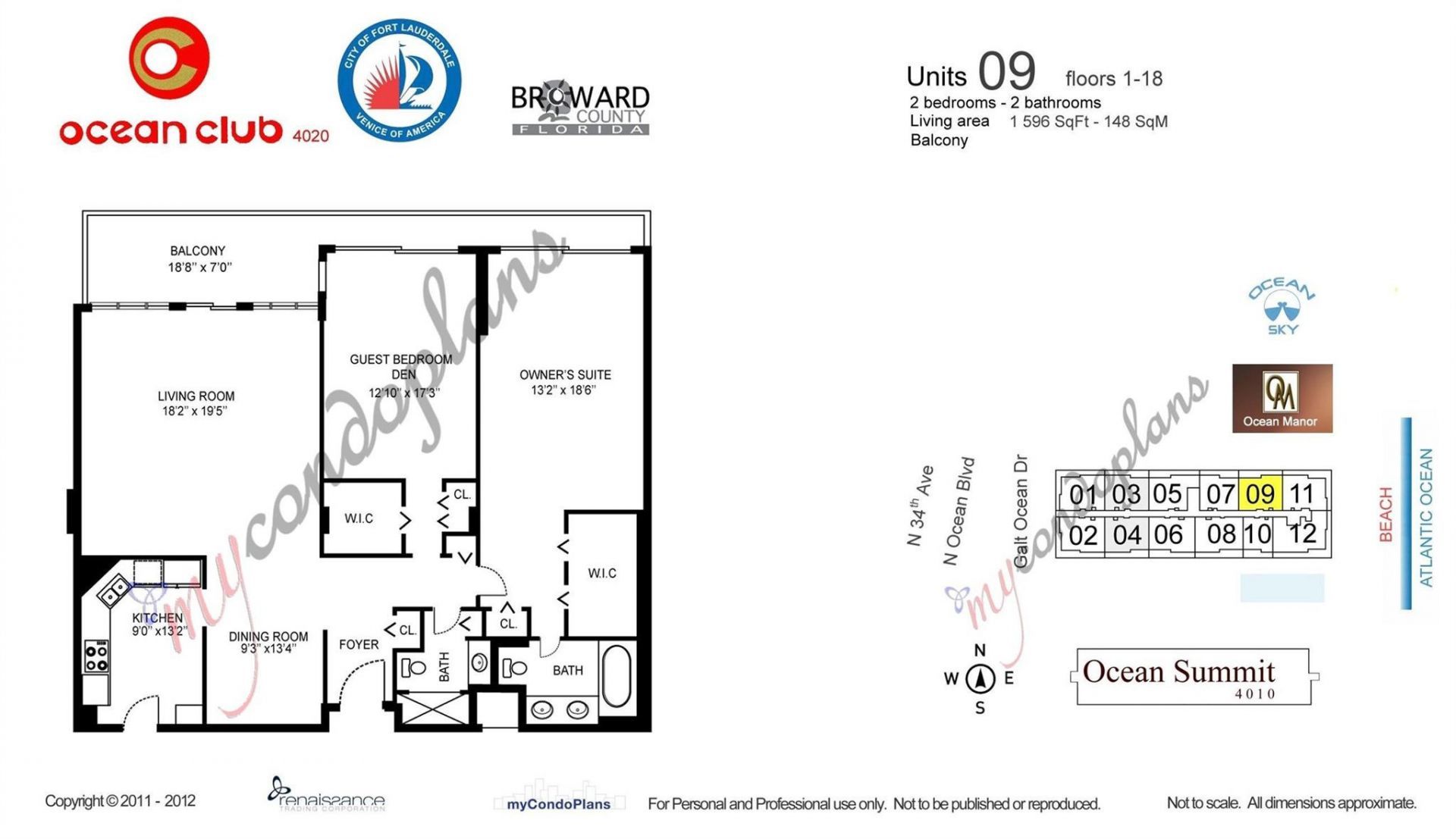 4020 Galt Ocean Drive, Unit 409, Fort Lauderdale, FL 33308 Photo