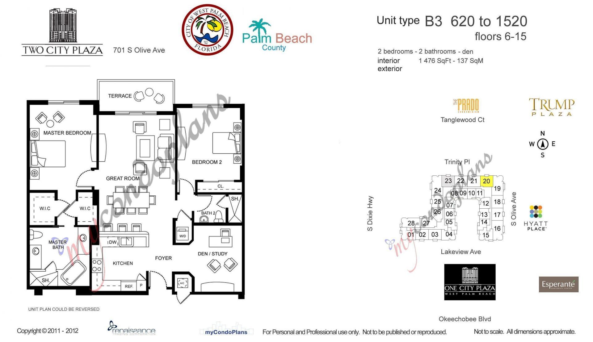 701 S Olive Avenue, Unit 820, West Palm Beach, FL 33401 Photo
