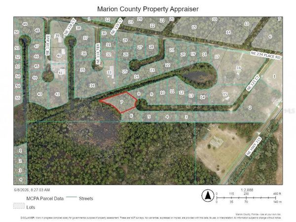 TBD NE 121ST COURT , FORT MC COY, FL 32134