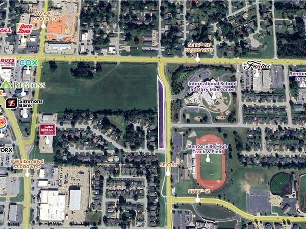 SE C Street , Bentonville, AR 72712
