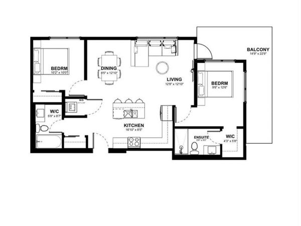 777 Station Ave, Unit #402, Langford, BC V9B 2S1