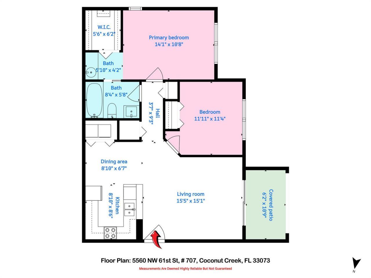5560 NW 61st Street , Unit 707, Coconut Creek, FL 33073 Photo