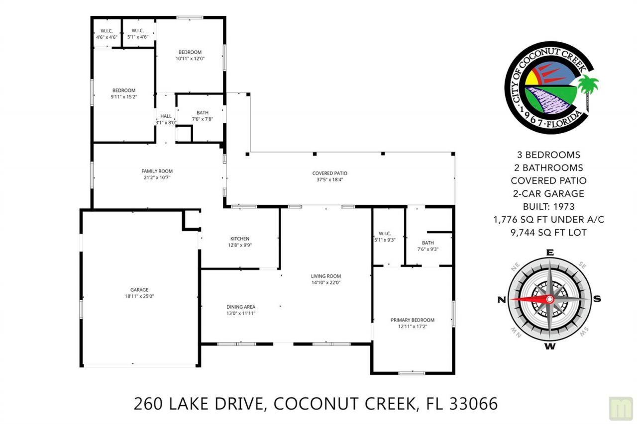 260 Lake Drive , Coconut Creek, FL 33066 Photo