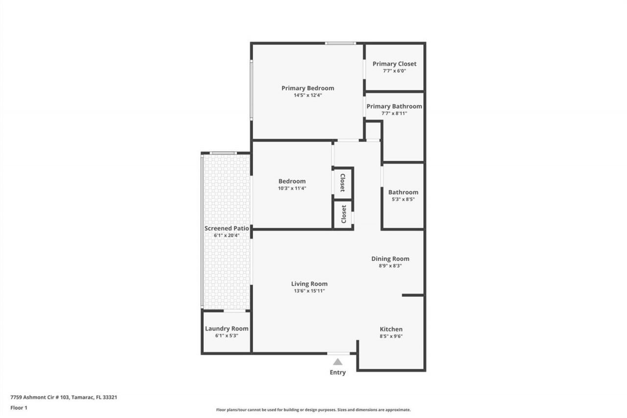 7759 Ashmont Circle , Unit 103, Tamarac, FL 33321 Photo