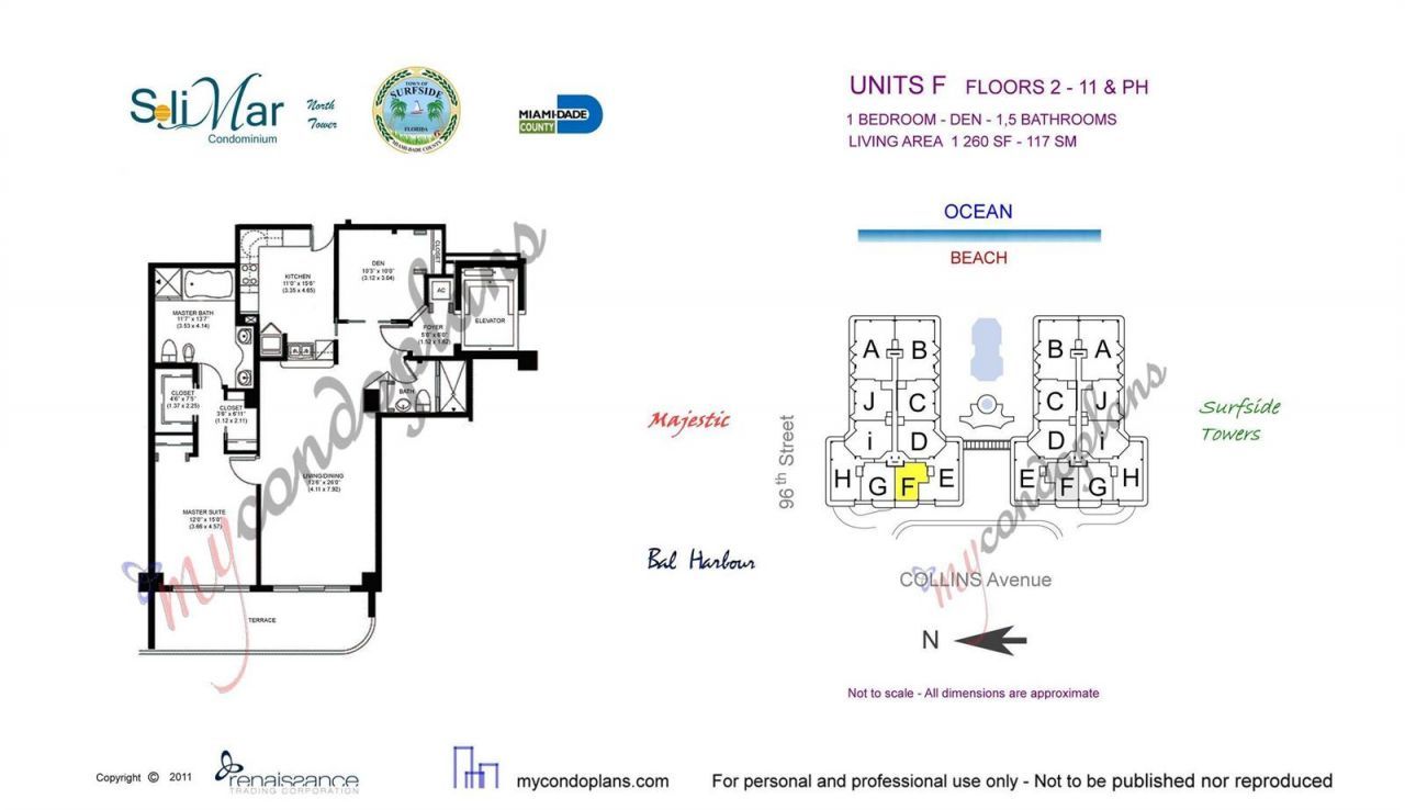 9595 Collins Avenue , Unit N-8f, Surfside, FL 33154 Photo