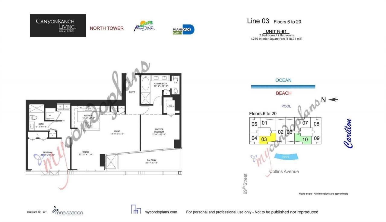 6899 Collins Avenue , Unit 1203, Miami Beach, FL 33141 Photo