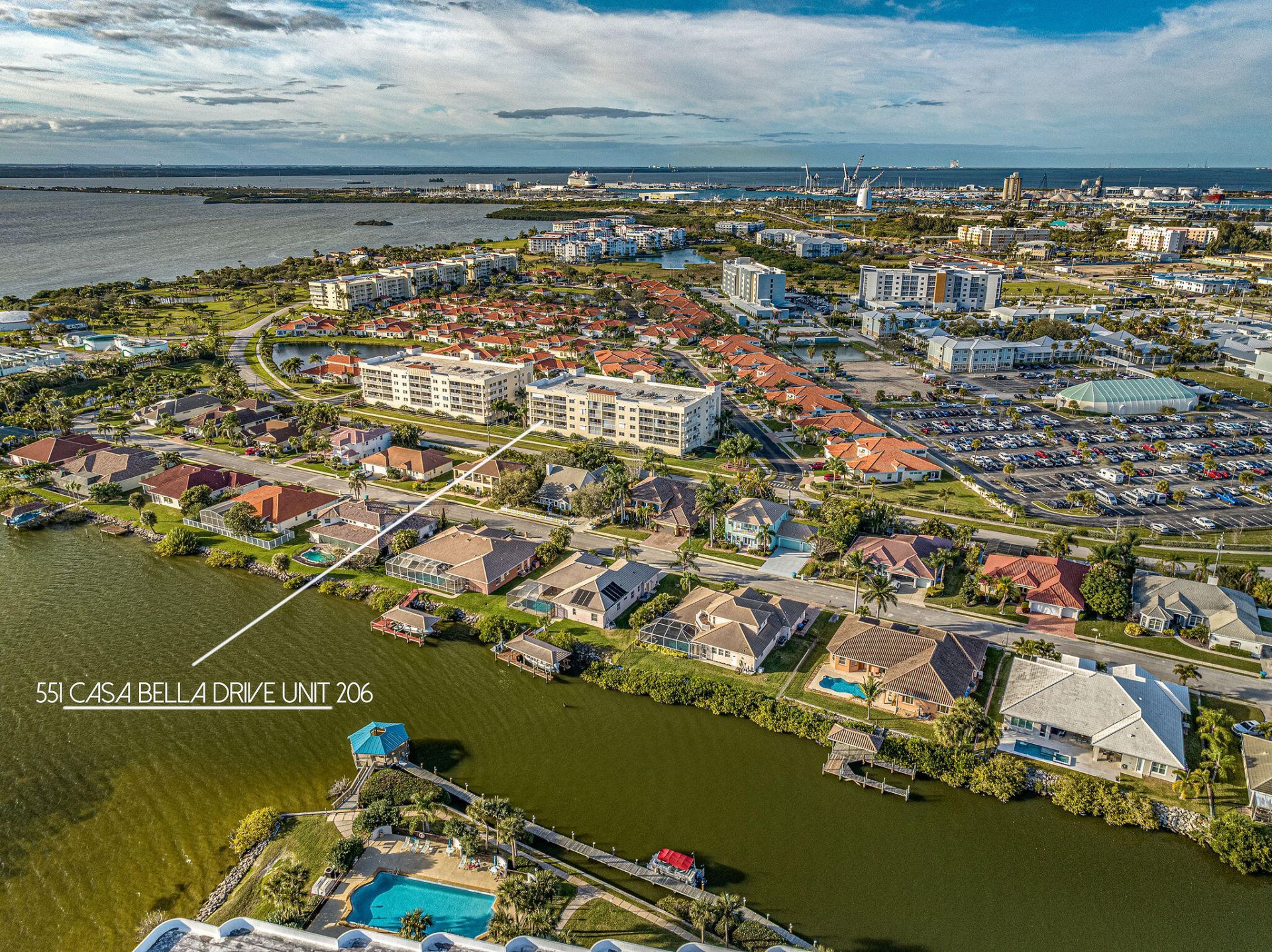 551 Casa Bella Drive , Unit 206, Cape Canaveral, FL 32920 Photo