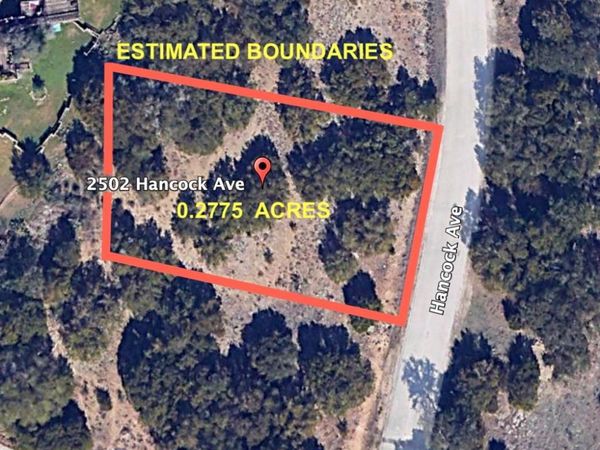 2502 Hancock Ave, Lago Vista, TX 78645
