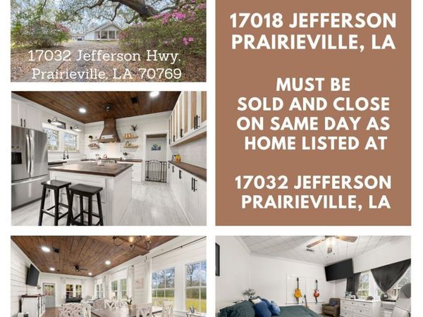 17018 Old Jefferson, Prairieville, LA 70769