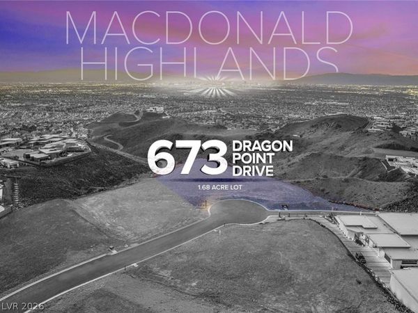 673 Dragon Point Drive , Henderson, NV 89012