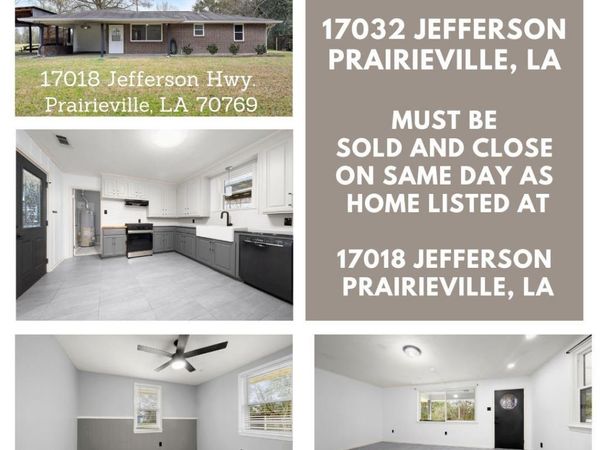 17032 Old Jefferson, Prairieville, LA 70769