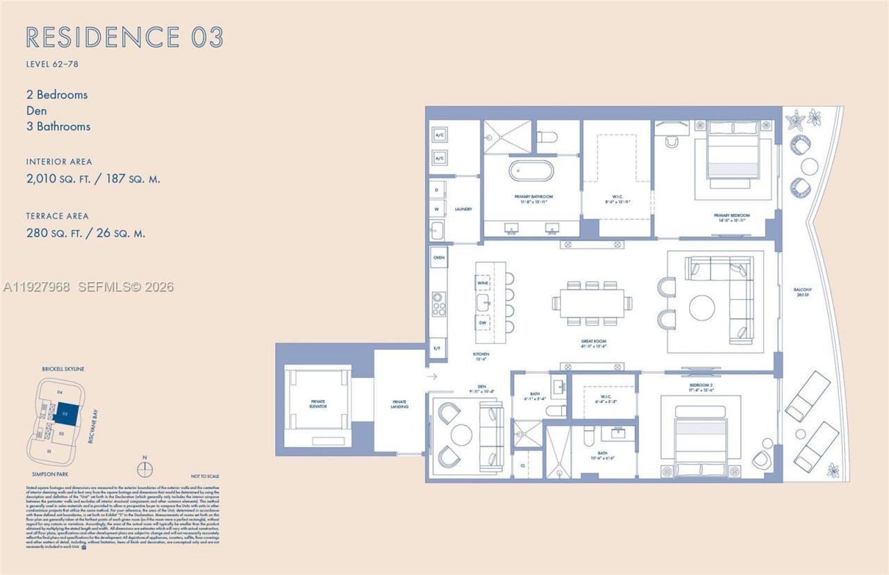 1420 S Miami Avenue , Unit 7003, Miami, FL 33130 Photo