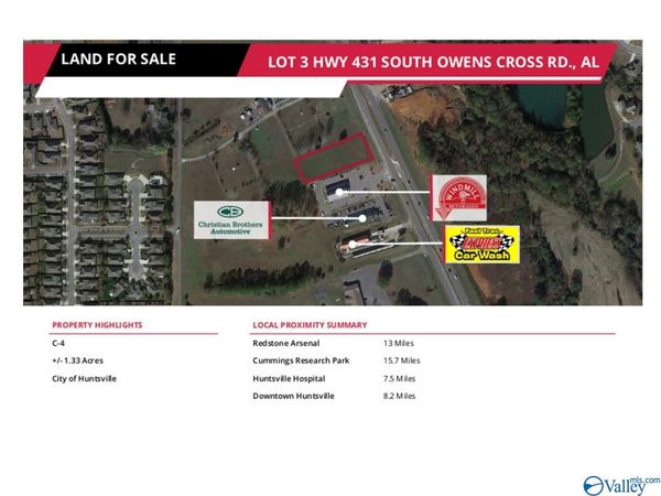 3 Highway 431 South, Hampton Cove, AL 35763