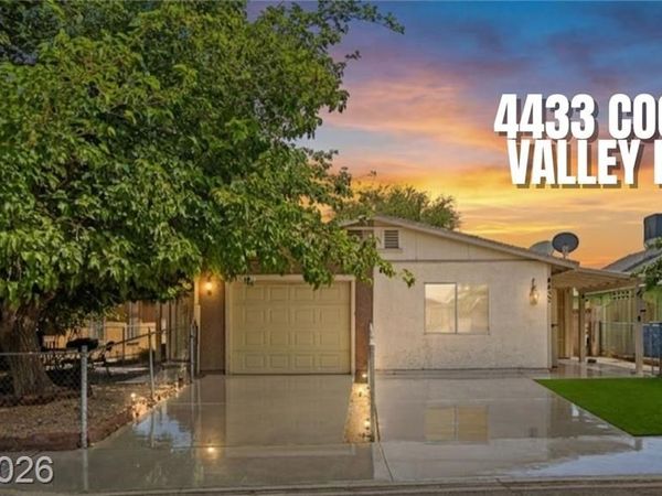 4433 Cool Valley Drive, Las Vegas, NV 89110