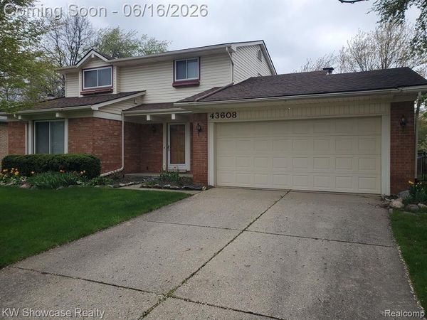 43608 Westminister Way, CANTON, MI 48187