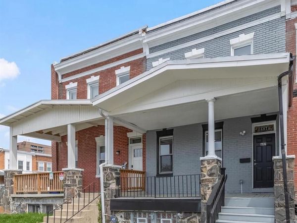 607 N LONGWOOD STREET , BALTIMORE, MD 21216