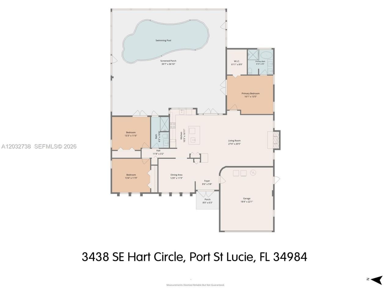 3438 SE Hart Cir , Port Saint Lucie, FL 34984 Photo
