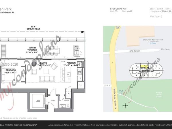 Unit 803, Miami Beach, FL 33154