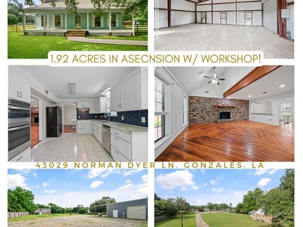 43029 Norman Dyer Ln, Gonzales, LA 70737
