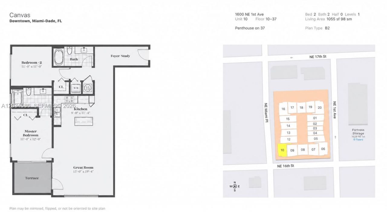 1600 NE 1st Ave, Unit 1010, Miami, FL 33132 Photo