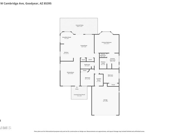 13778 W CAMBRIDGE Avenue, Goodyear, AZ 85395