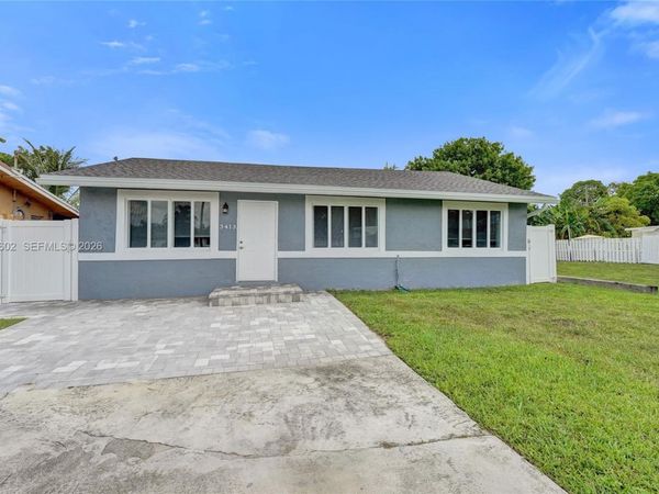 3413 SW 12th Ct, Fort Lauderdale, FL 33312