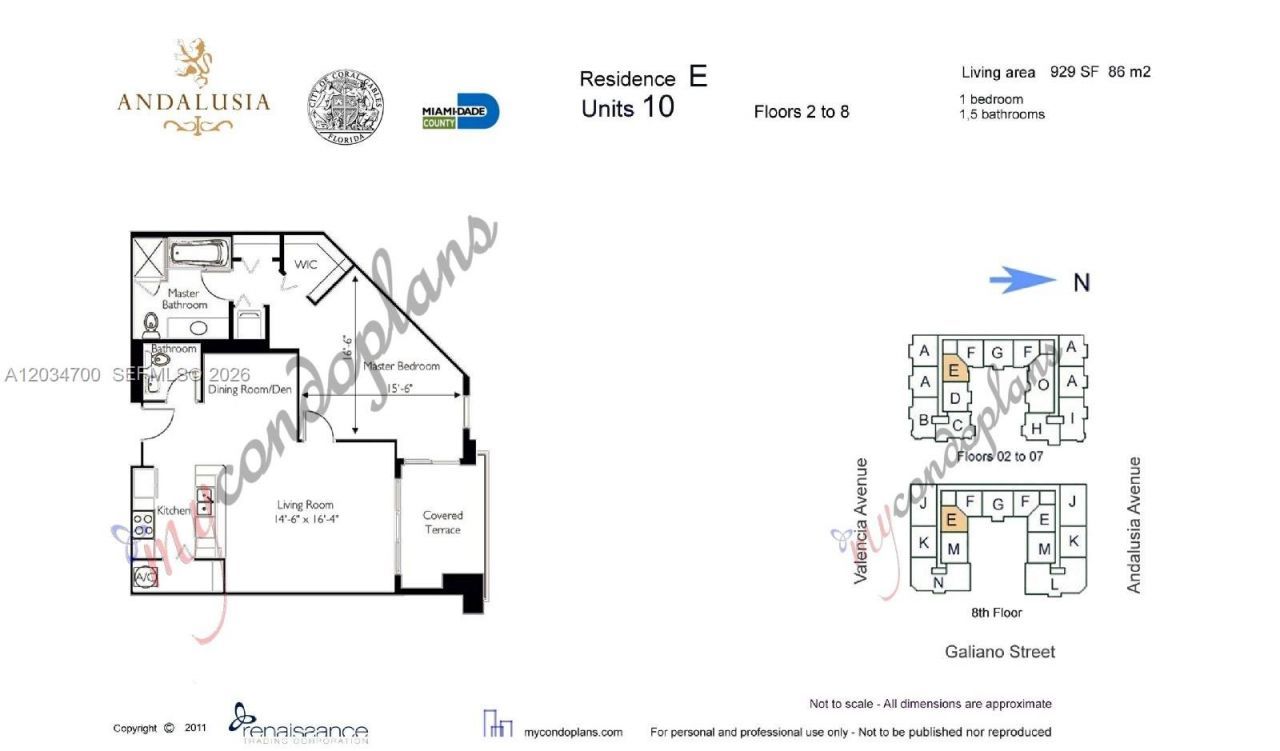 100 Andalusia Ave, Unit 410, Coral Gables, FL 33134 Photo