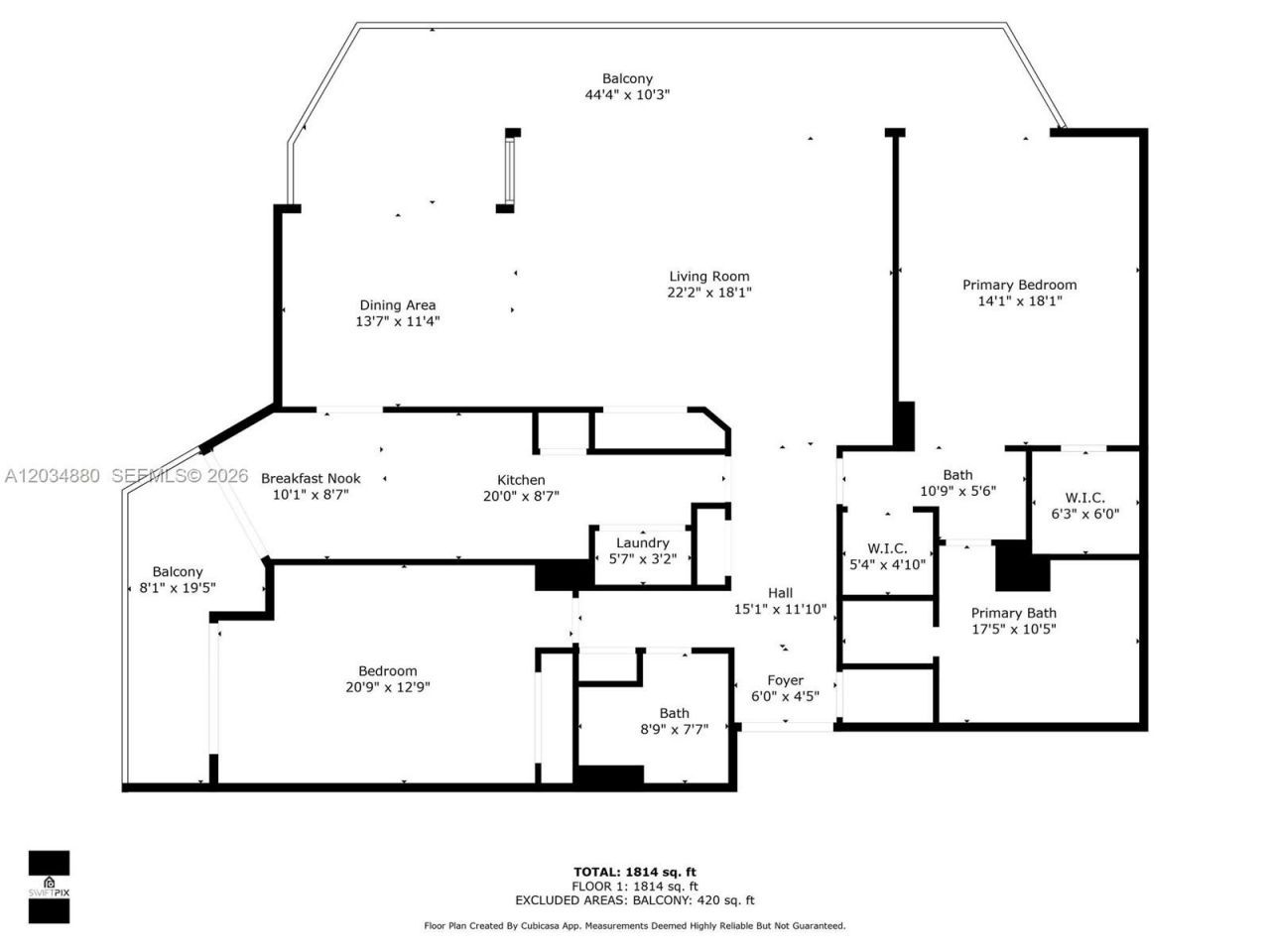 20281 E Country Club Dr , Unit 615, Aventura, FL 33180 Photo